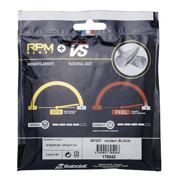 Babolat RPM Blast 1.25 / Touch VS 1.30 Hybrid